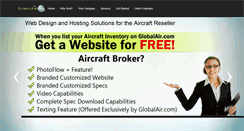 Desktop Screenshot of hosting.globalair.com