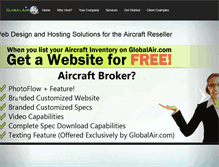 Tablet Screenshot of hosting.globalair.com
